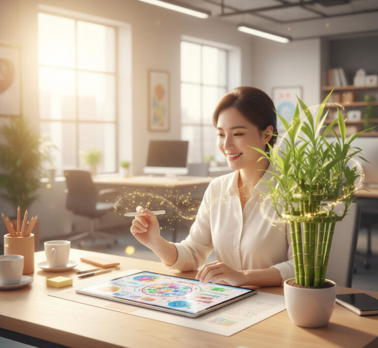 Feng Shui for Creative Workstations: Activate the Wen Chang Position to Overcome Creative Block