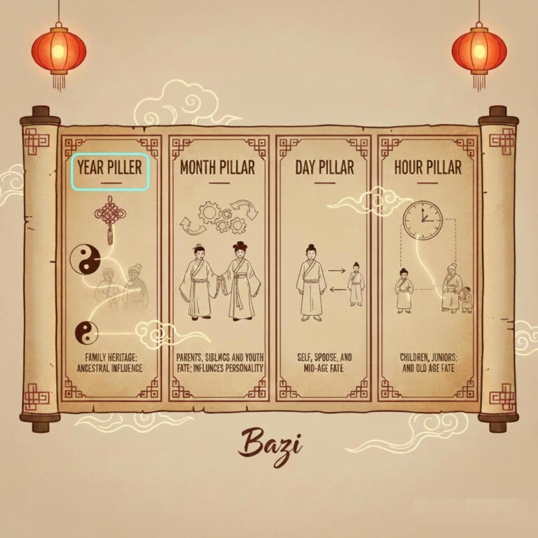 Foundation and Origin: How BaZi Year Pillar Shapes You and Family Inheritance