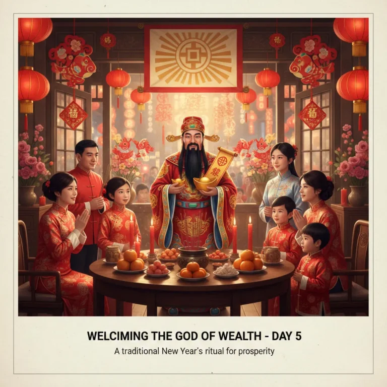 Learning to Be Chinese: Welcoming the God of Wealth on the Fifth Day of the Year- 3 Key Tips to Grab a Year of Prosperity!
