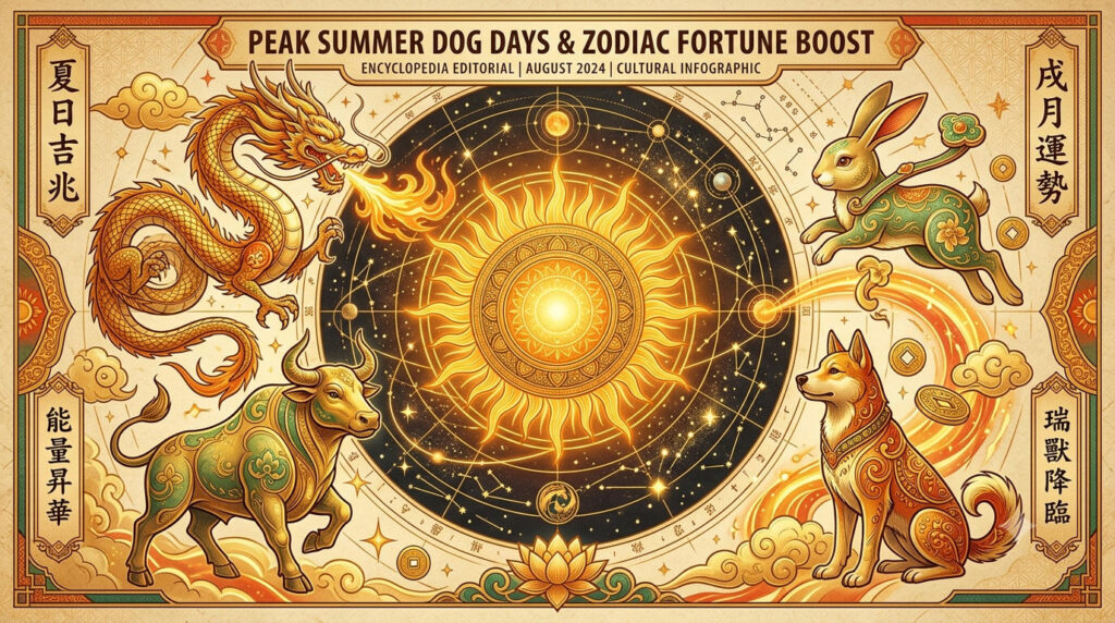 4 Most Blessed Zodiac Signs in Dog Days! Peak Summer Energy Boosts Career & Wealth Luck