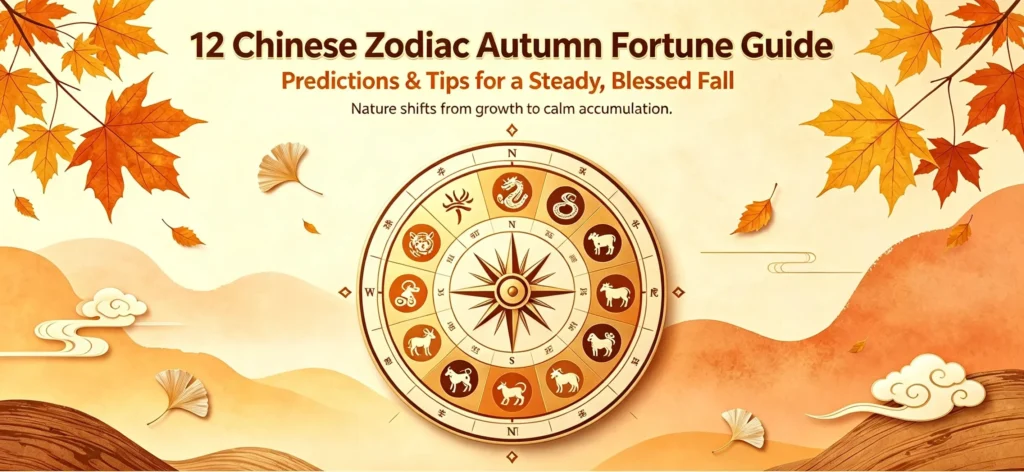 12 Chinese Zodiac Autumn Fortune