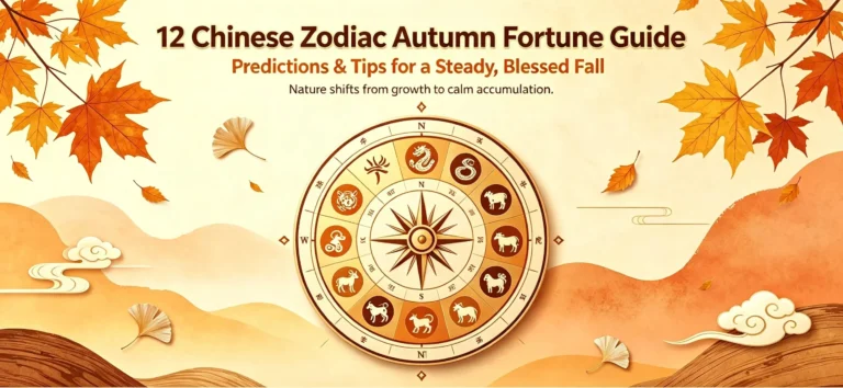 12 Chinese Zodiac Autumn Fortune Guide:  Predictions & Tips for a Steady, Blessed Fall
